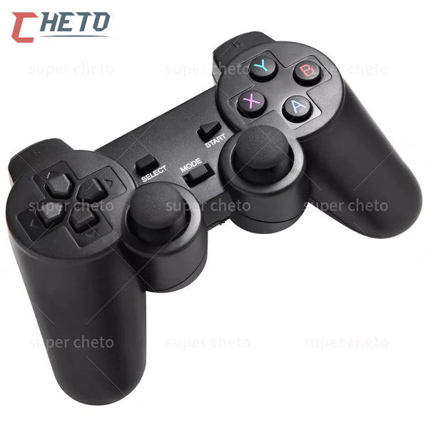 Videogame Stick 4K 64gb 2 Controles Sem Fio Console Portatil Jogos Retro Antigo