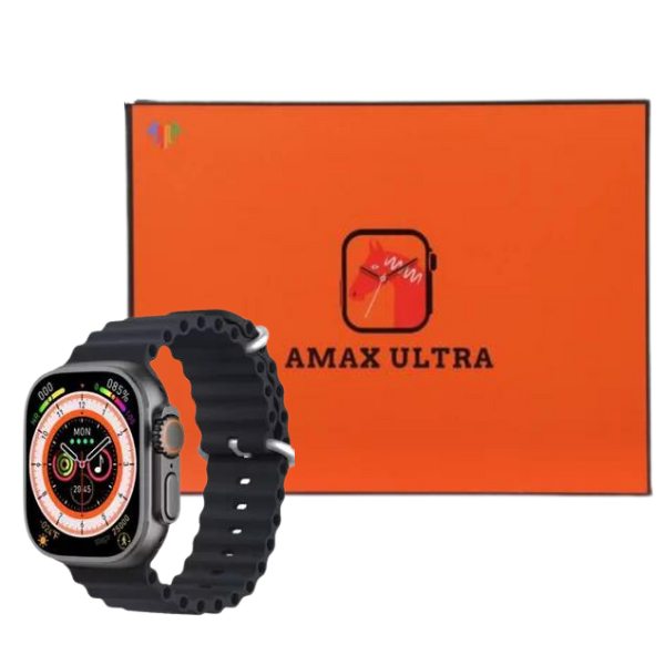 Amax Ultra Smartwatch preto