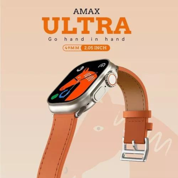 Amax Ultra Smartwatch preto